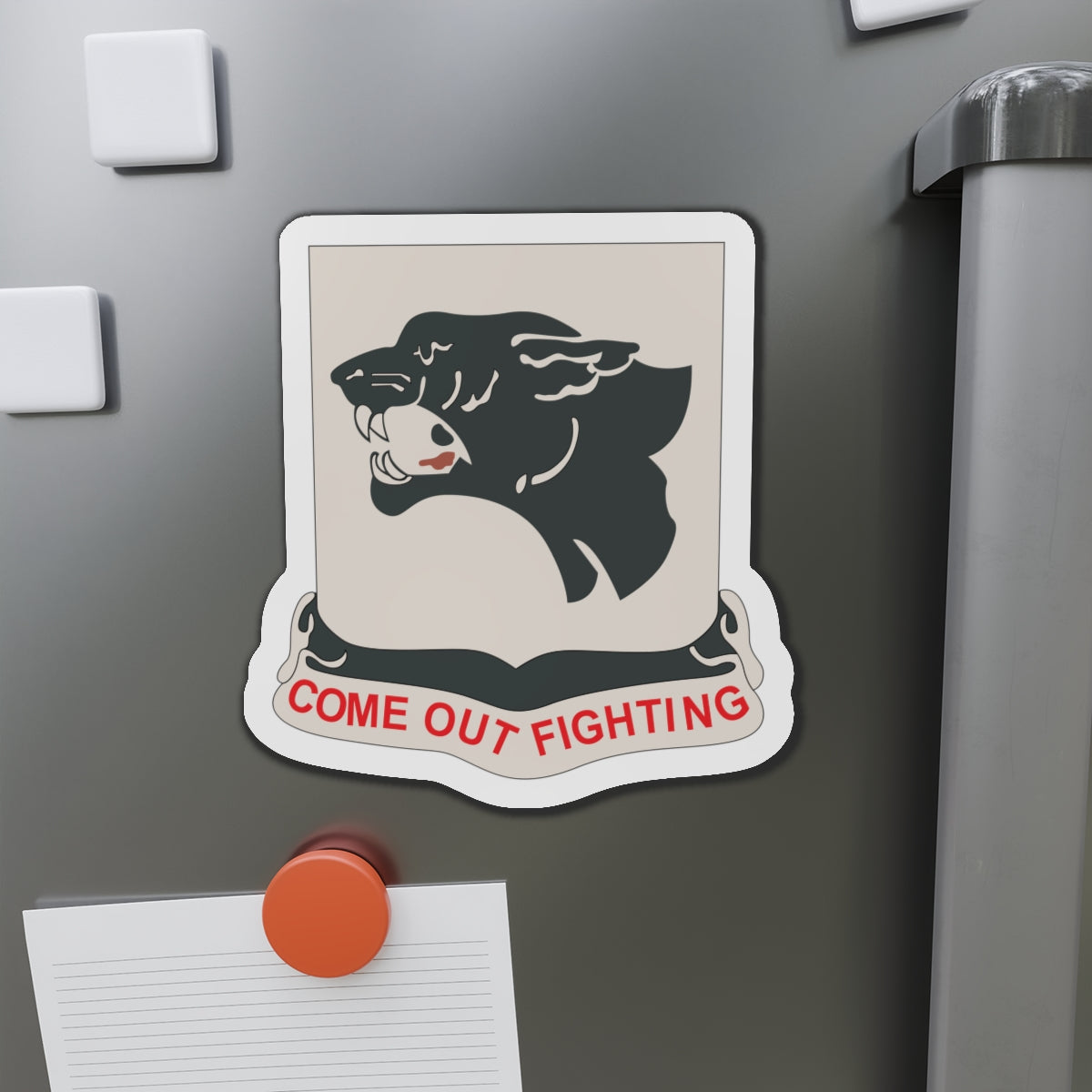 Die-Cut Magnets -SSI -Army - 761st Tank Battalion - Black Panthers wo Txt X 300