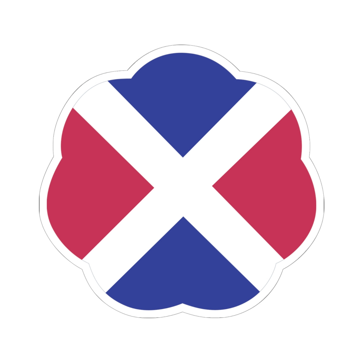 Kiss-Cut Stickers - SSI - 17th Infantry Division X 300