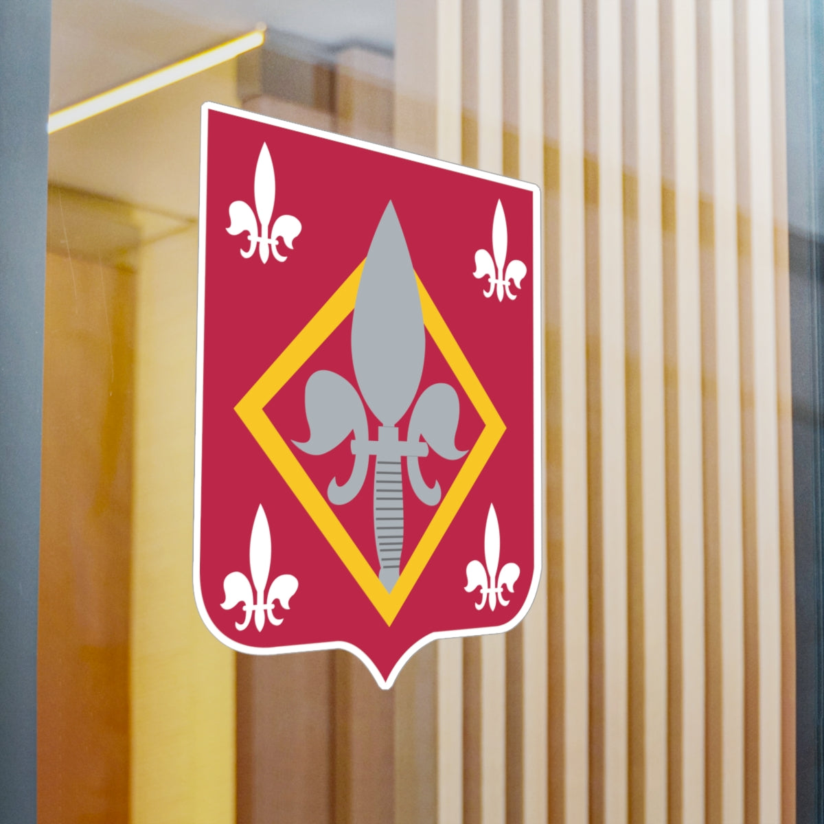 Kiss-Cut Vinyl Decals - 51st Engineer Battalion, US Army wo Txt X 300