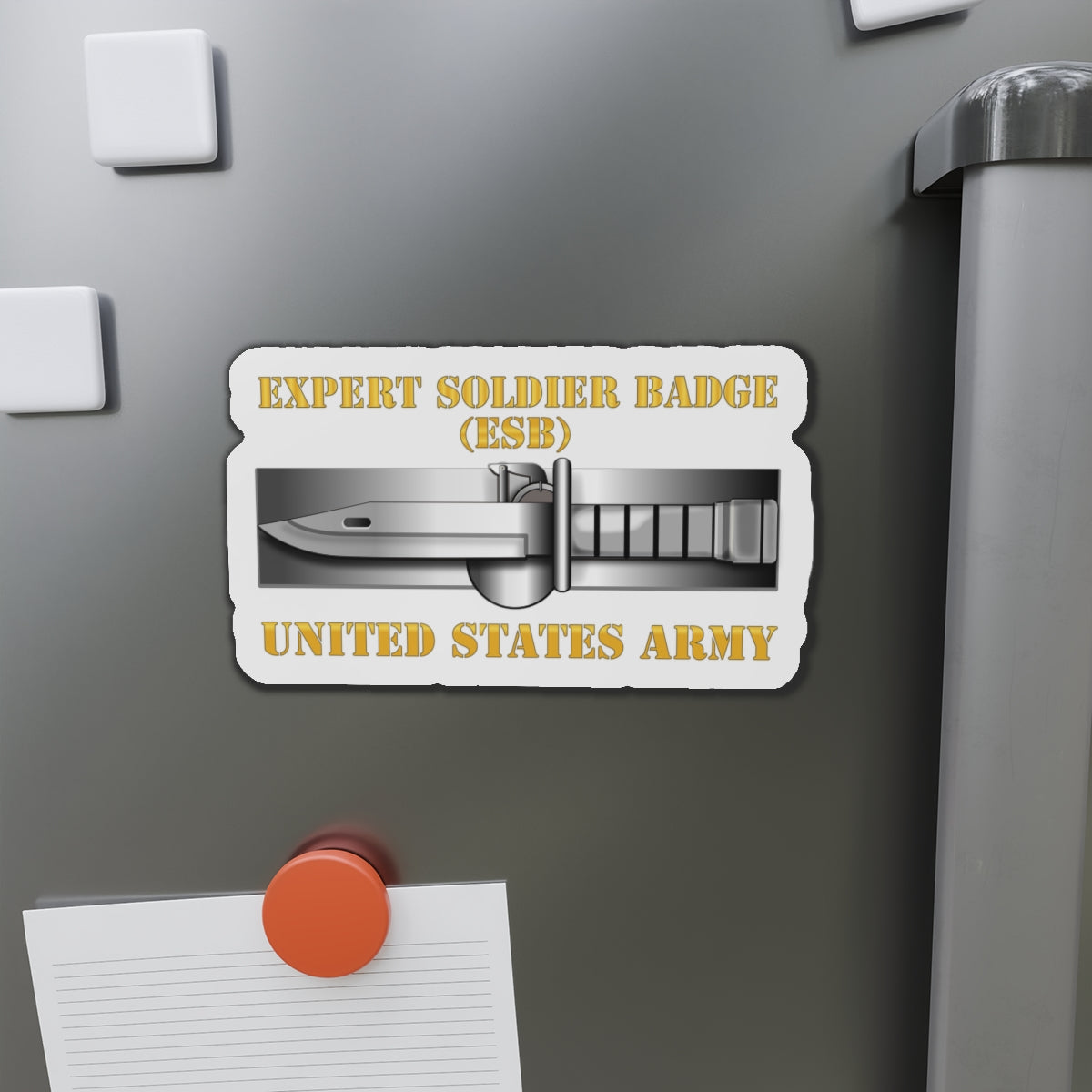 Die-Cut Magnets - Army - Expert Soldier Badge