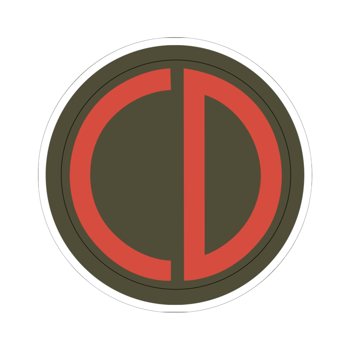 Kiss-Cut Stickers - SSI - 85th Infantry Division X 300