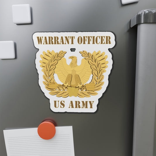 Die-Cut Magnets -SSI- Army - Emblem - Warrant Officer Insignia X 300