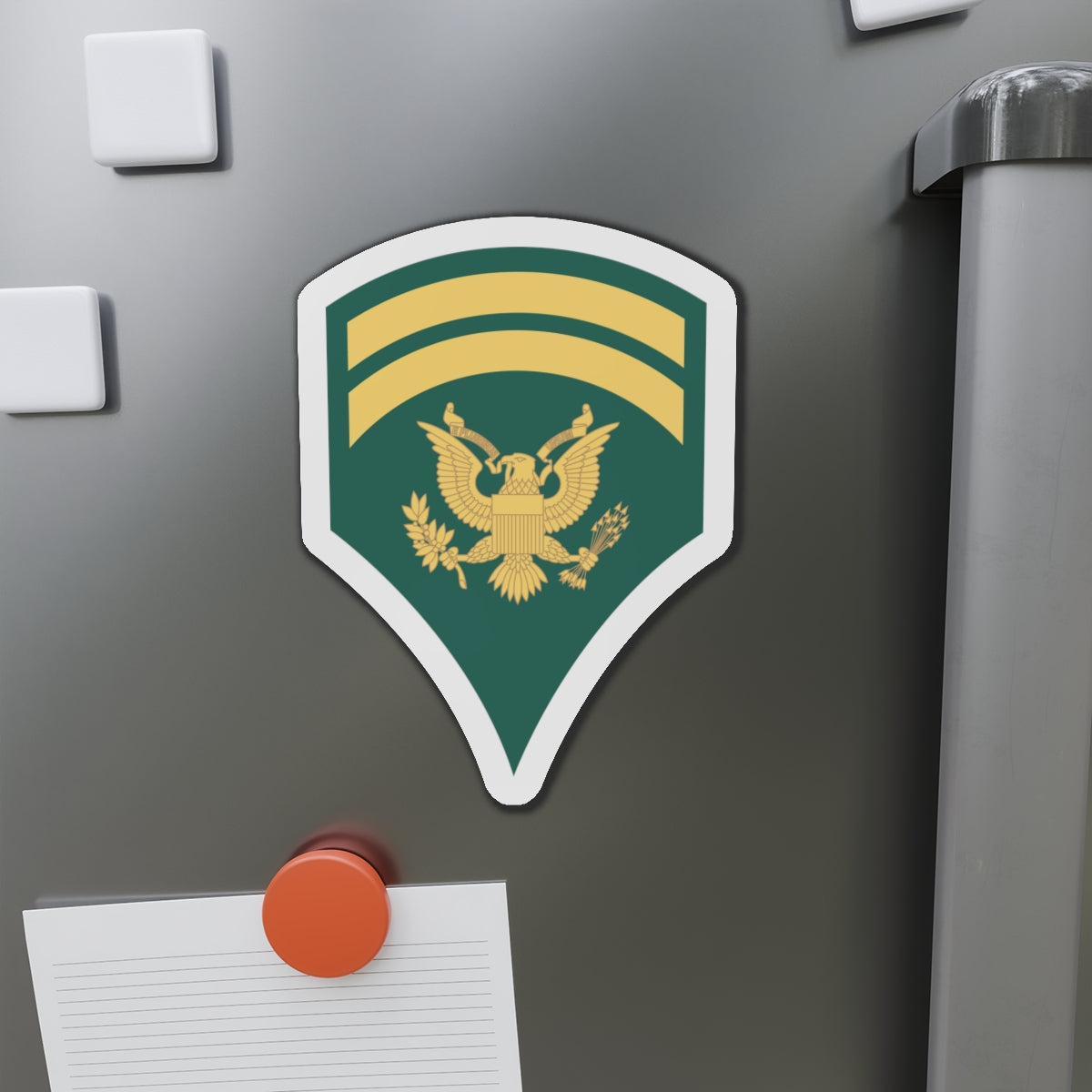 Die-Cut Magnets - Army - Enlisted - SPEC 6 - Specialist 6  - Std wo Txt X 300