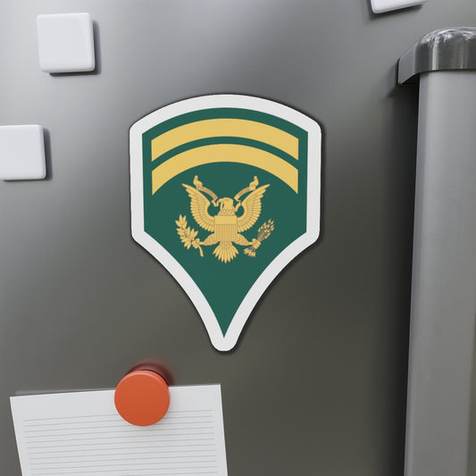 Die-Cut Magnets - Army - Enlisted - SPEC 6 - Specialist 6  - Std wo Txt X 300