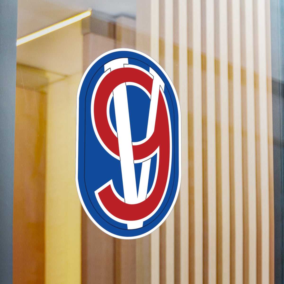 Kiss-Cut Vinyl Decals - SSI - 95th Infantry Division X 300