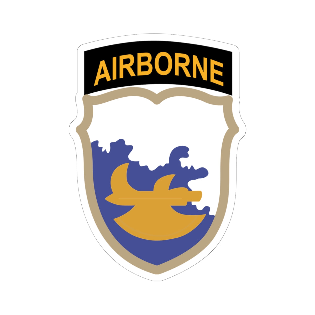 Kiss-Cut Stickers - SSI - 18th Airborne Division - Phantom X 300