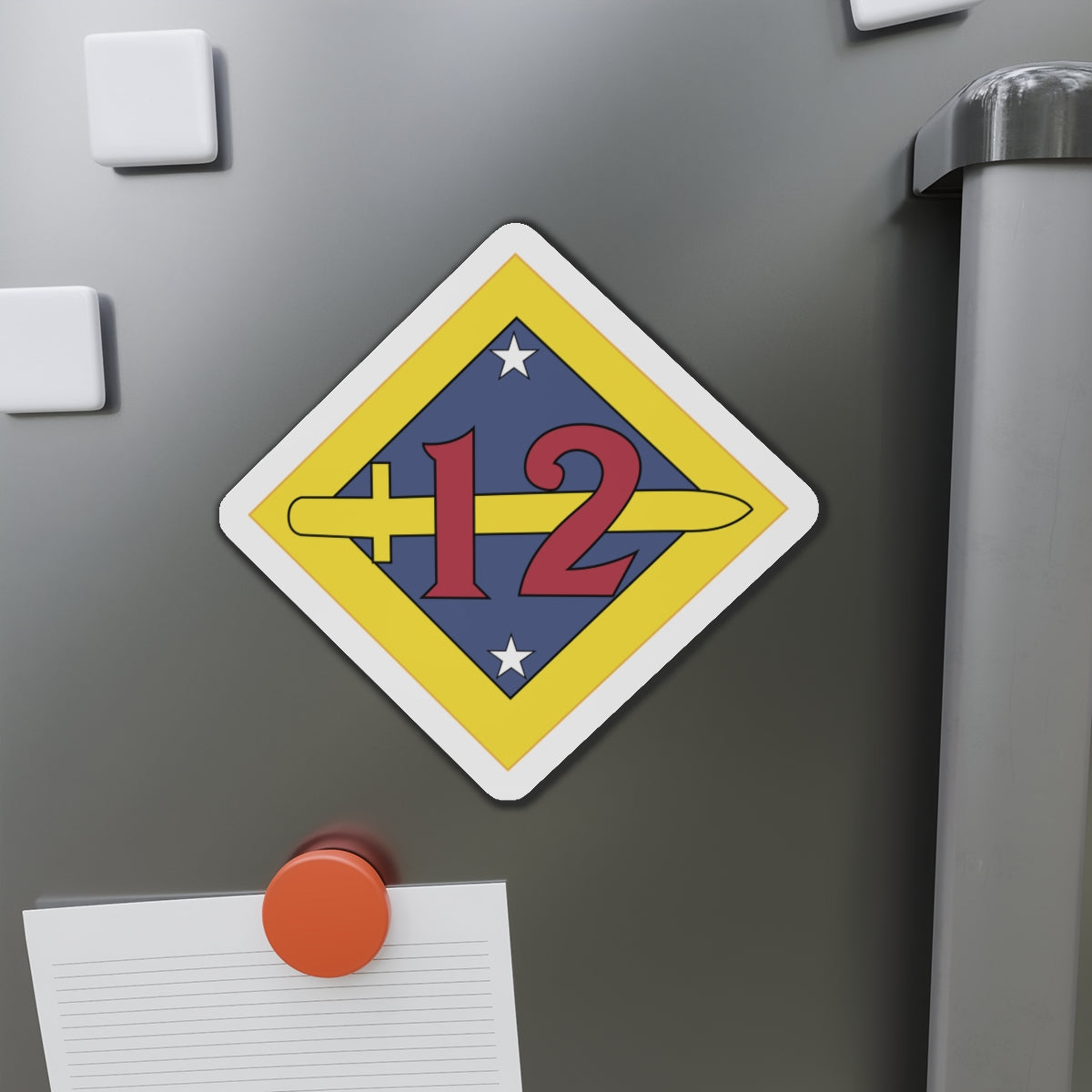 Die-Cut Magnets -SSI - 12th Division - SSI wo Txt - 1918-1919 X 300