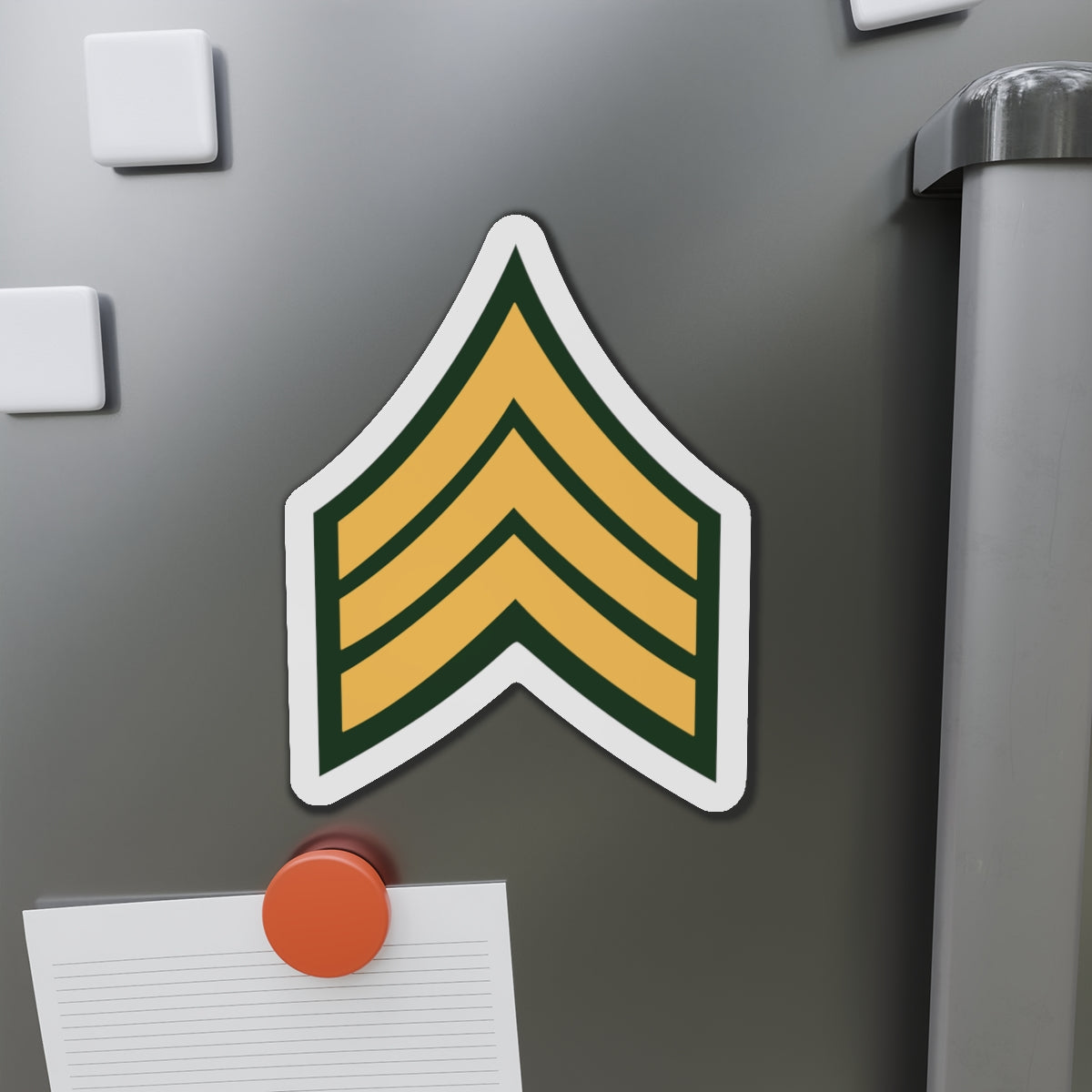 Die-Cut Magnets -SSI- Army - Sergeant E-5 (SGT) X 300