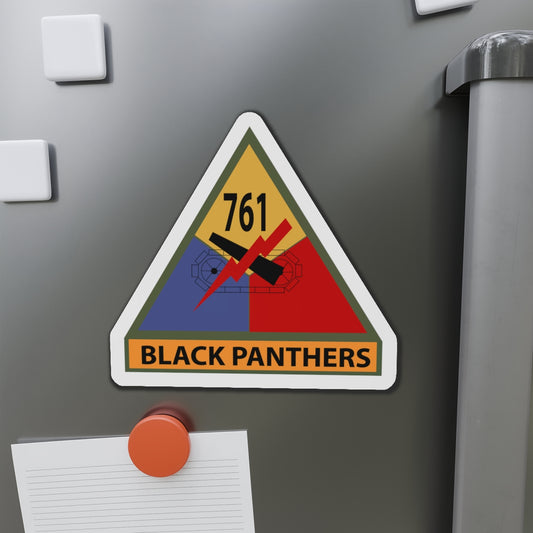 Die-Cut Magnets -SSI - 761st Tank Batalion w Name Tape X 300