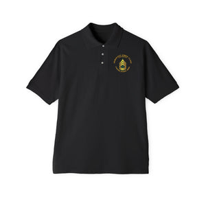 Men's Piqué Polo - Sergeant First Class - SFC - Veteran