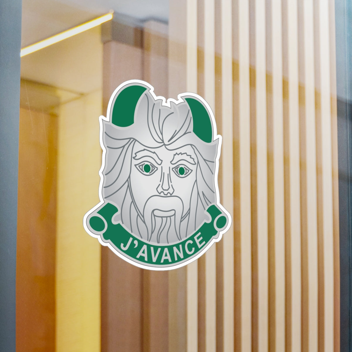 Kiss-Cut Vinyl Decals - DUI - 11th Armored Division X 300