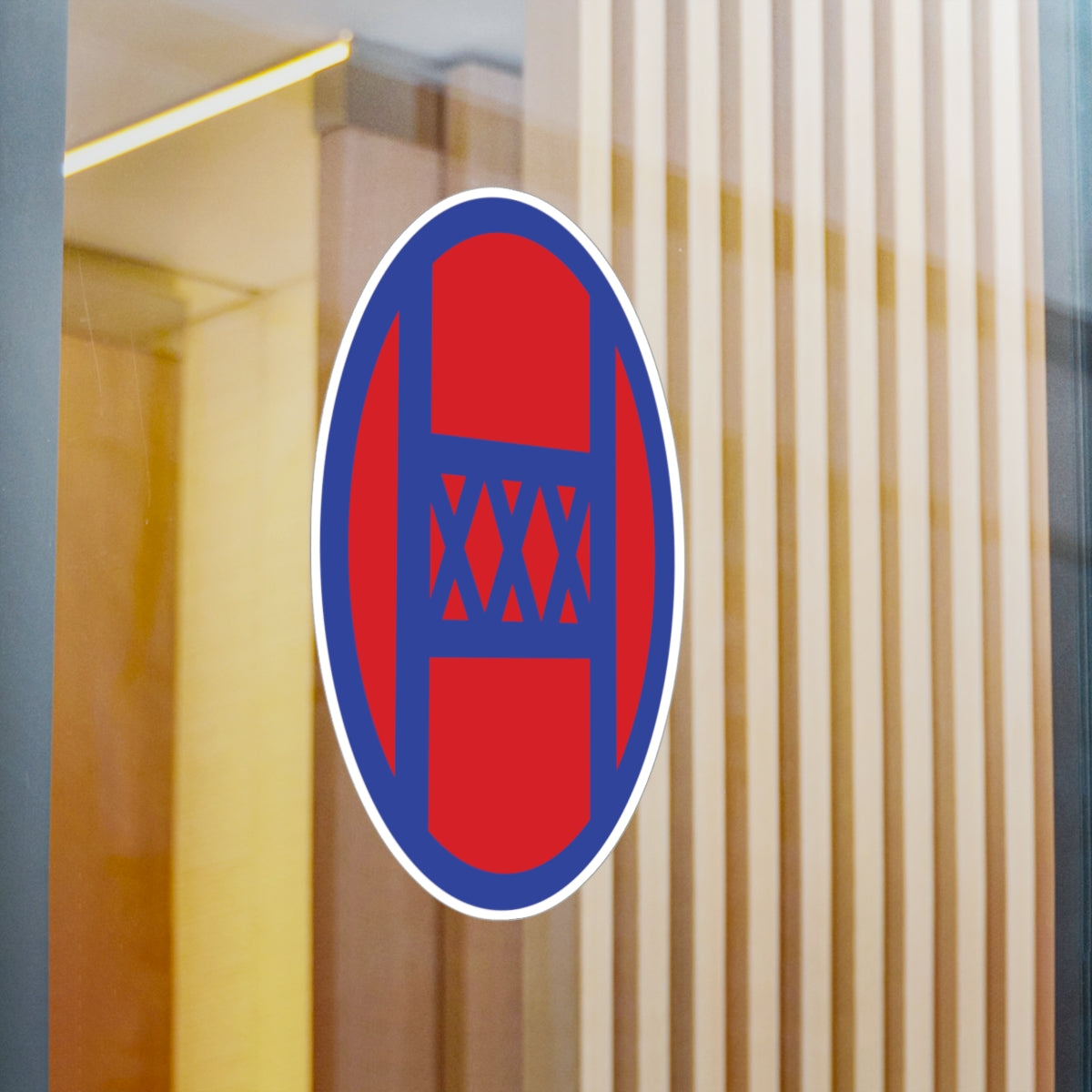 Kiss-Cut Vinyl Decals - SSI - 30th Infantry Division X 300