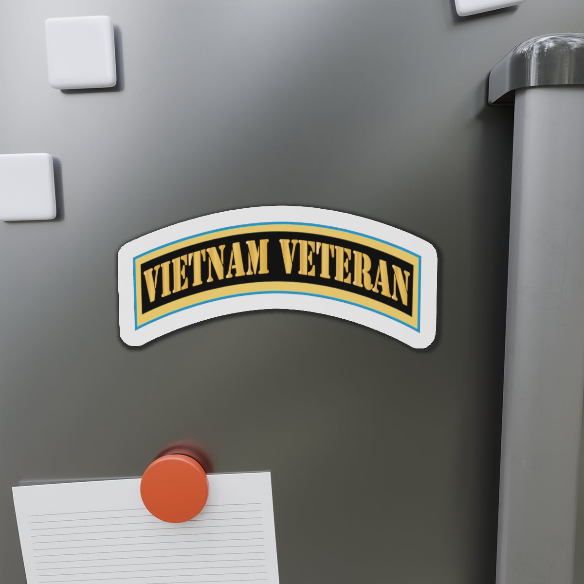 Die-Cut Magnets - Army - Vietnam Veteran Tab - Gold - Infantry X 300