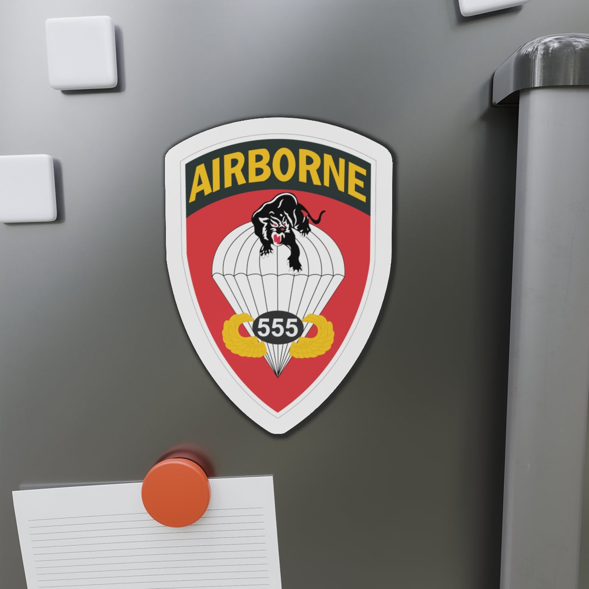 Die-Cut Magnets - Army - 555th Parachute Infantry Battalion wo Txt X 300