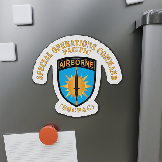 Die-Cut Magnets - Army - SOF - SSI - SOCPAC X 300