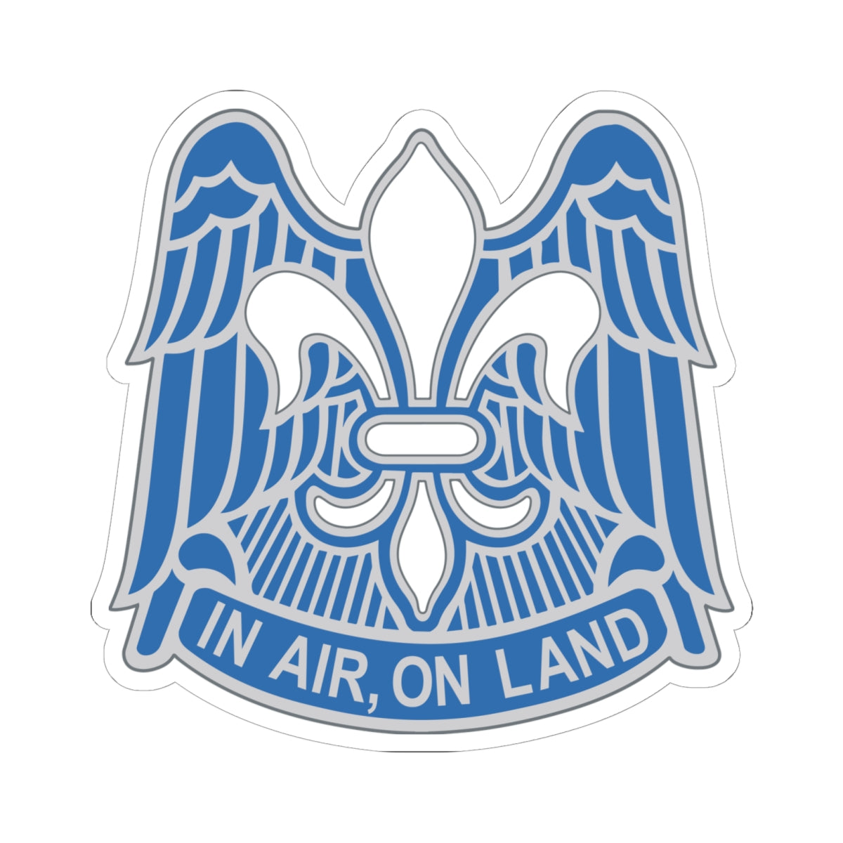 Kiss-Cut Stickers Army - DUI - 82d Airborne Division X 300