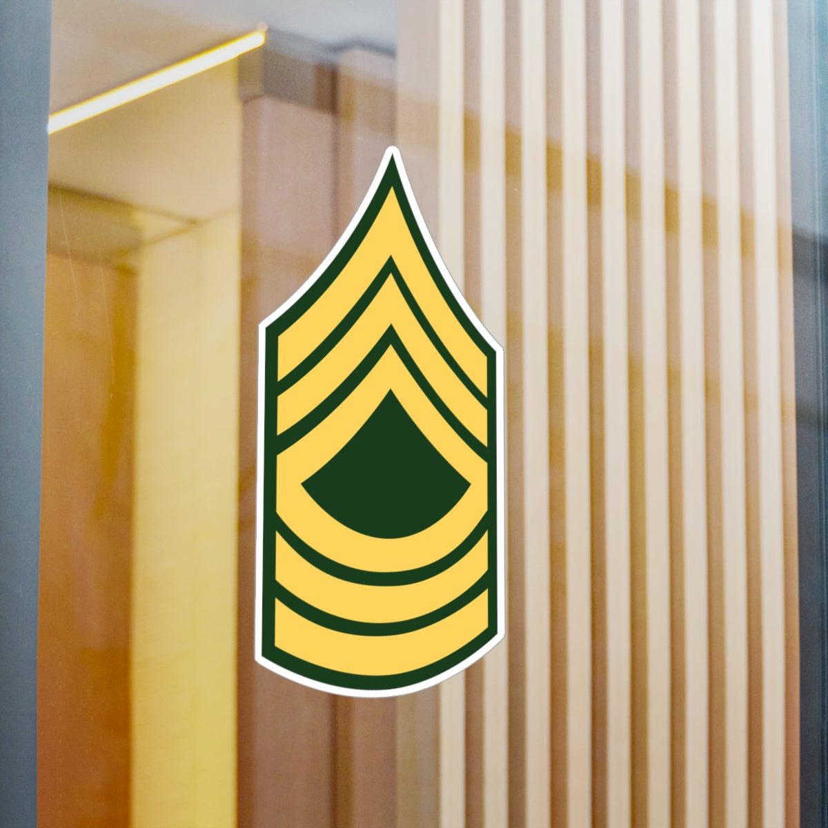 Kiss-Cut Vinyl Decals - Army - Master Sergeant E-8 (MSG) X 300