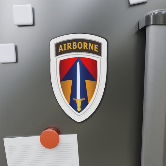 Die-Cut Magnets - II Field Force w Airborne Tab LRRP