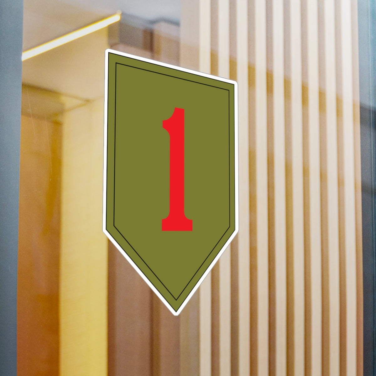 Kiss-Cut Vinyl Decals - SSI - 1st Infantry Division wo Txt X 300