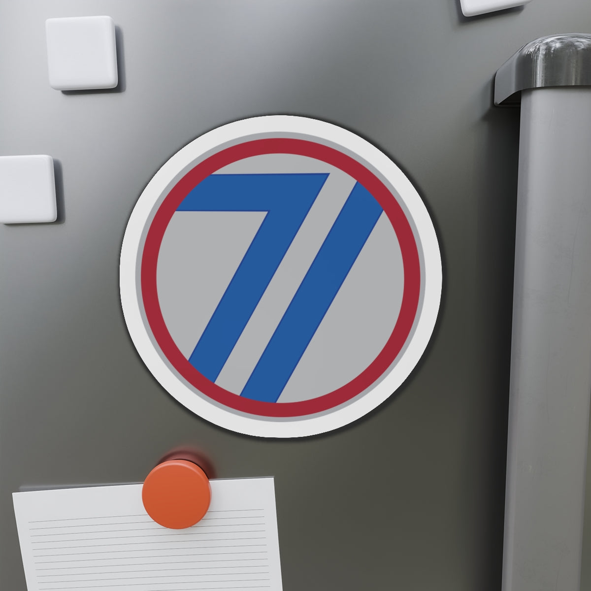 Die-Cut Magnets -SSI - 71st Infantry Division X 300