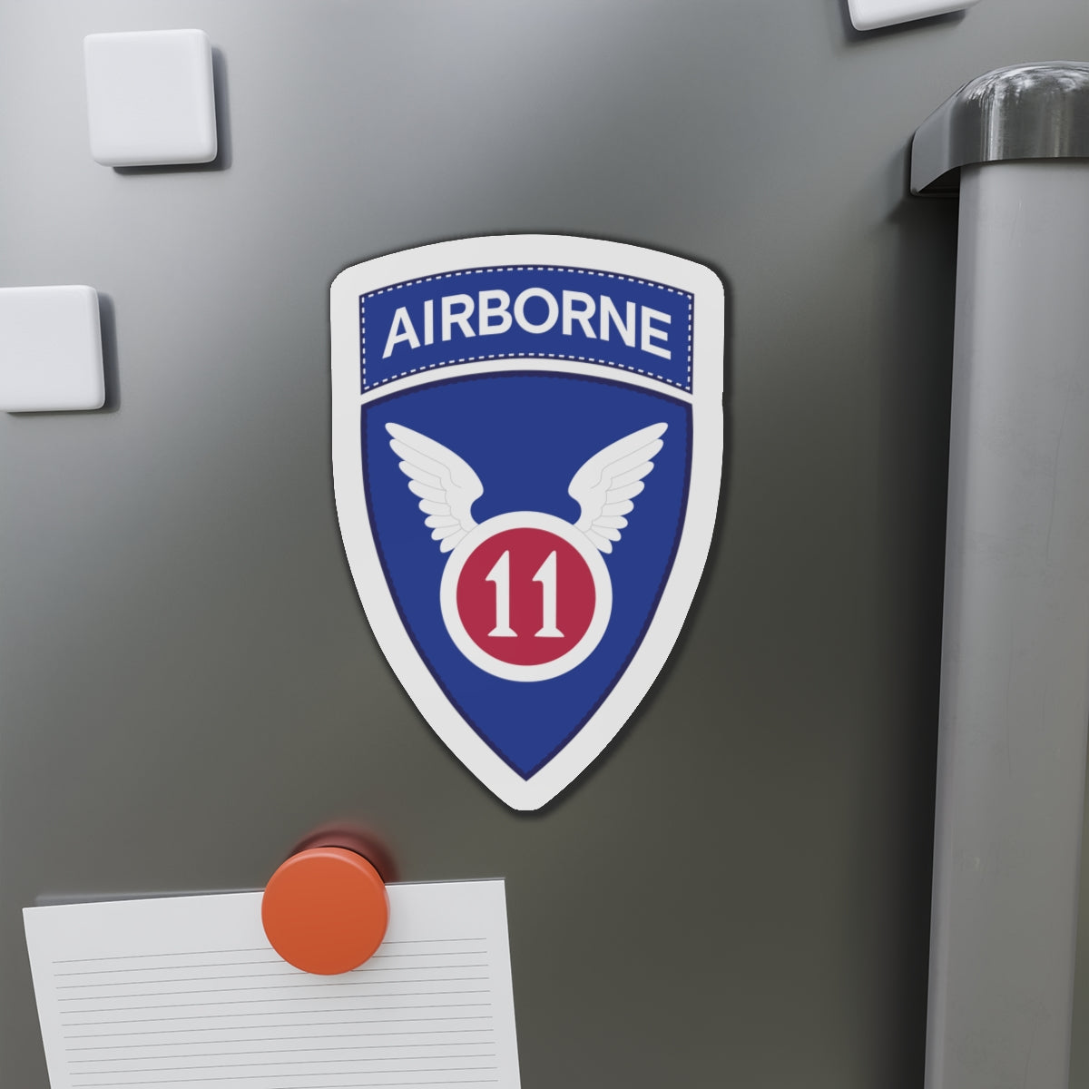 Die-Cut Magnets -SSI 11th Airborne Division - SSI wo Txt X 300