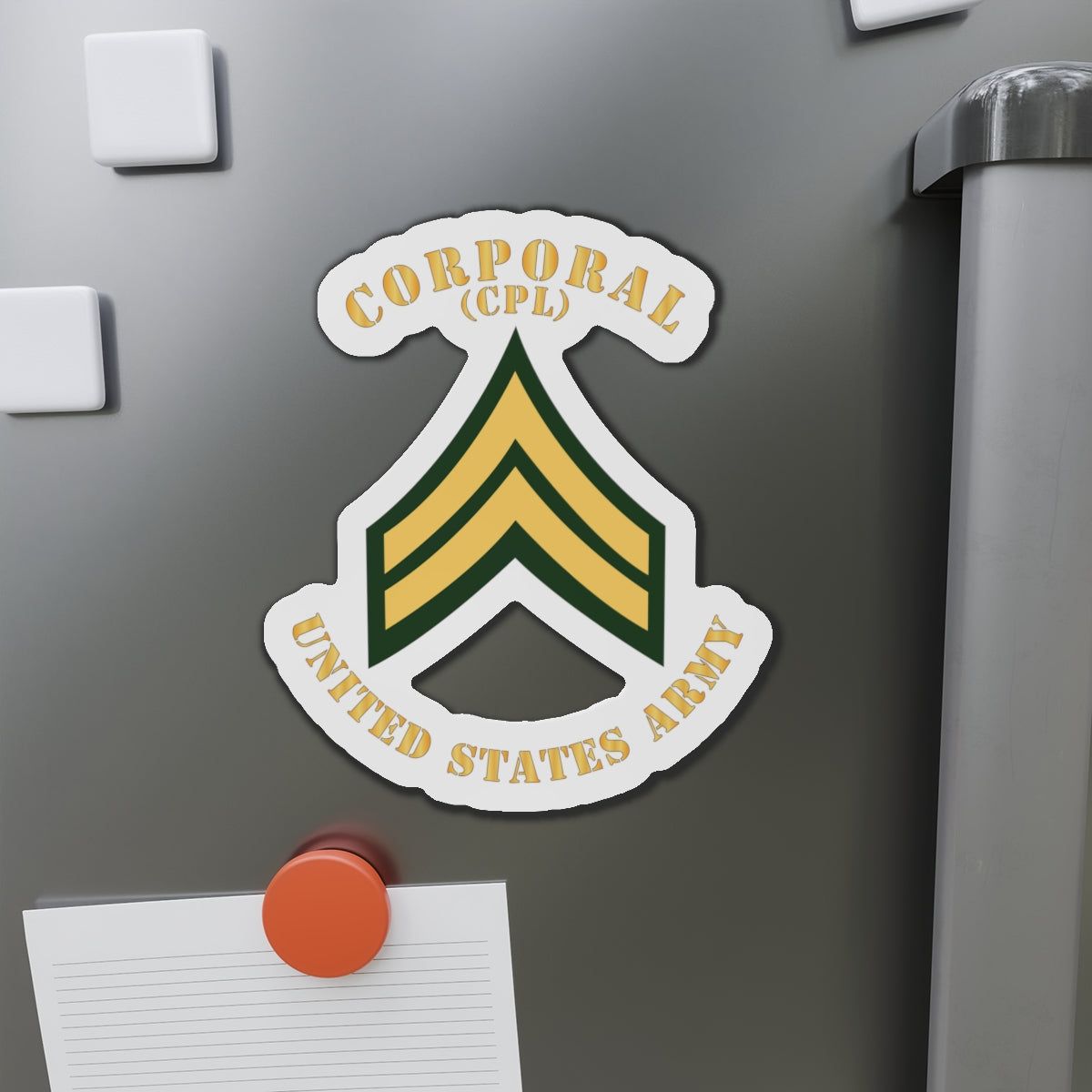 Die-Cut Magnets -SSI -Army - Corporal - CPL - Flat X 300