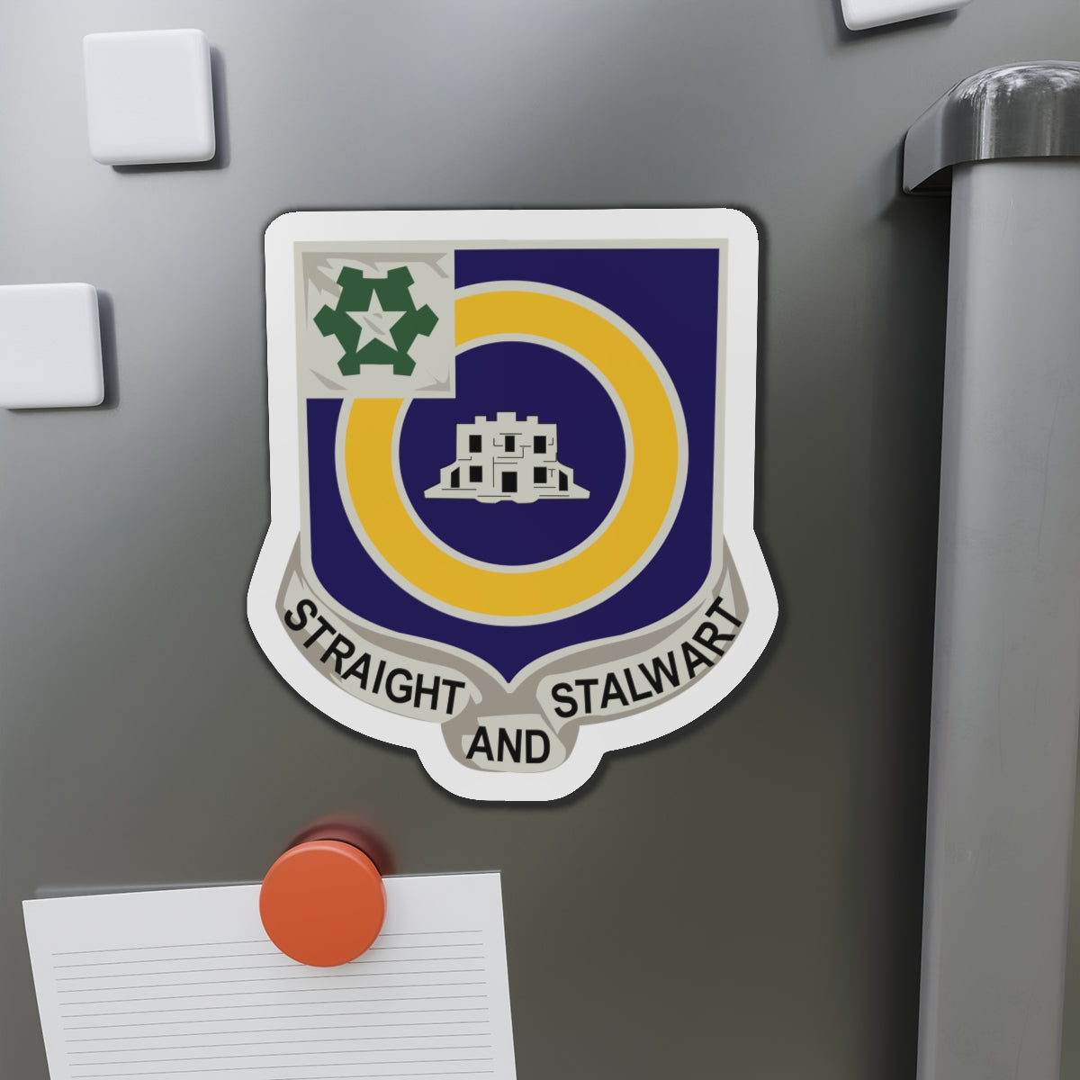 Die-Cut Magnets - Army - 41st Infantry Regiment - DUI wo Txt