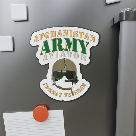 Die-Cut Magnets - Army - ARMY -  Aviator - Afghanistan War - Combat Vet X 300