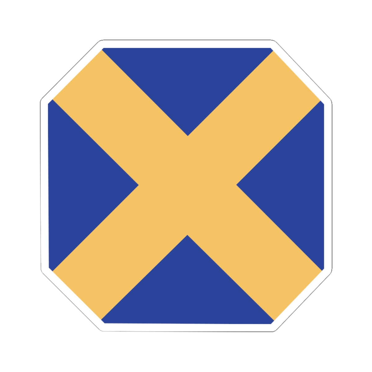Kiss-Cut Stickers - SSI - 14th Infantry Division X 300