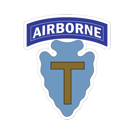Kiss-Cut Stickers - SSI - 36th Division (Airborne) X 300