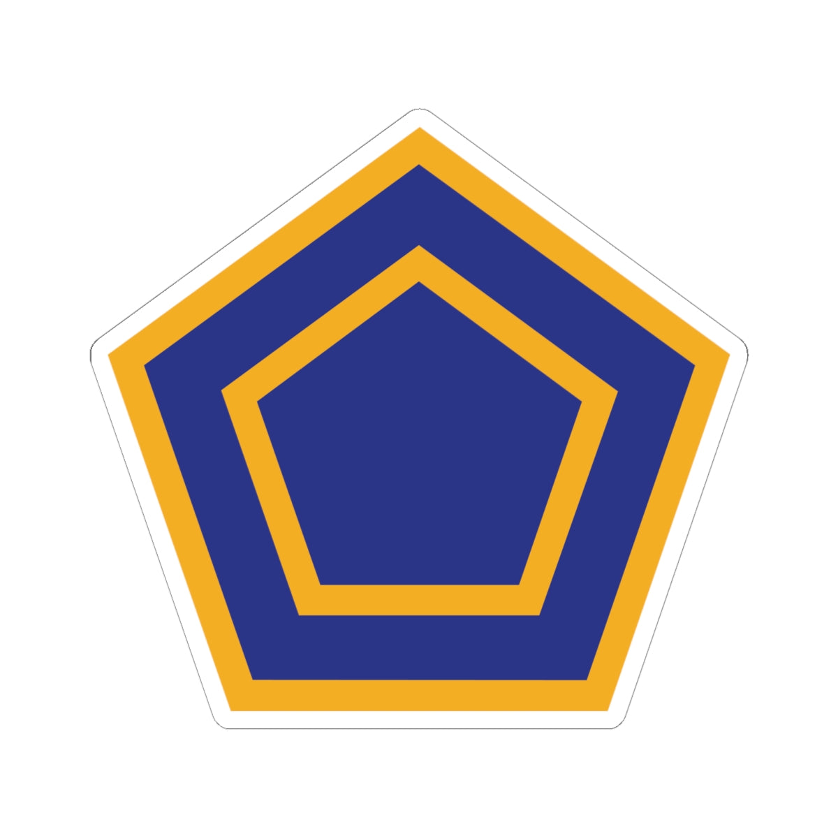 Kiss-Cut Stickers - SSI - 55th Infantry Division X 300