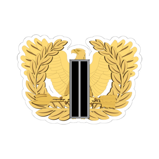 Kiss-Cut Stickers - Army - Chief Warrant Officer - W06 - Flat - Eagle and Bar wo txt X 300