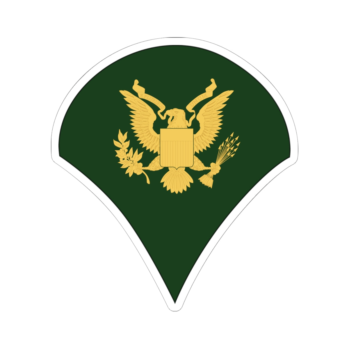 Kiss-Cut Stickers - Army - Specialist E-4 (SP4 ) X 300
