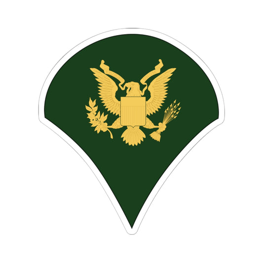 Kiss-Cut Stickers - Army - Specialist E-4 (SP4 ) X 300