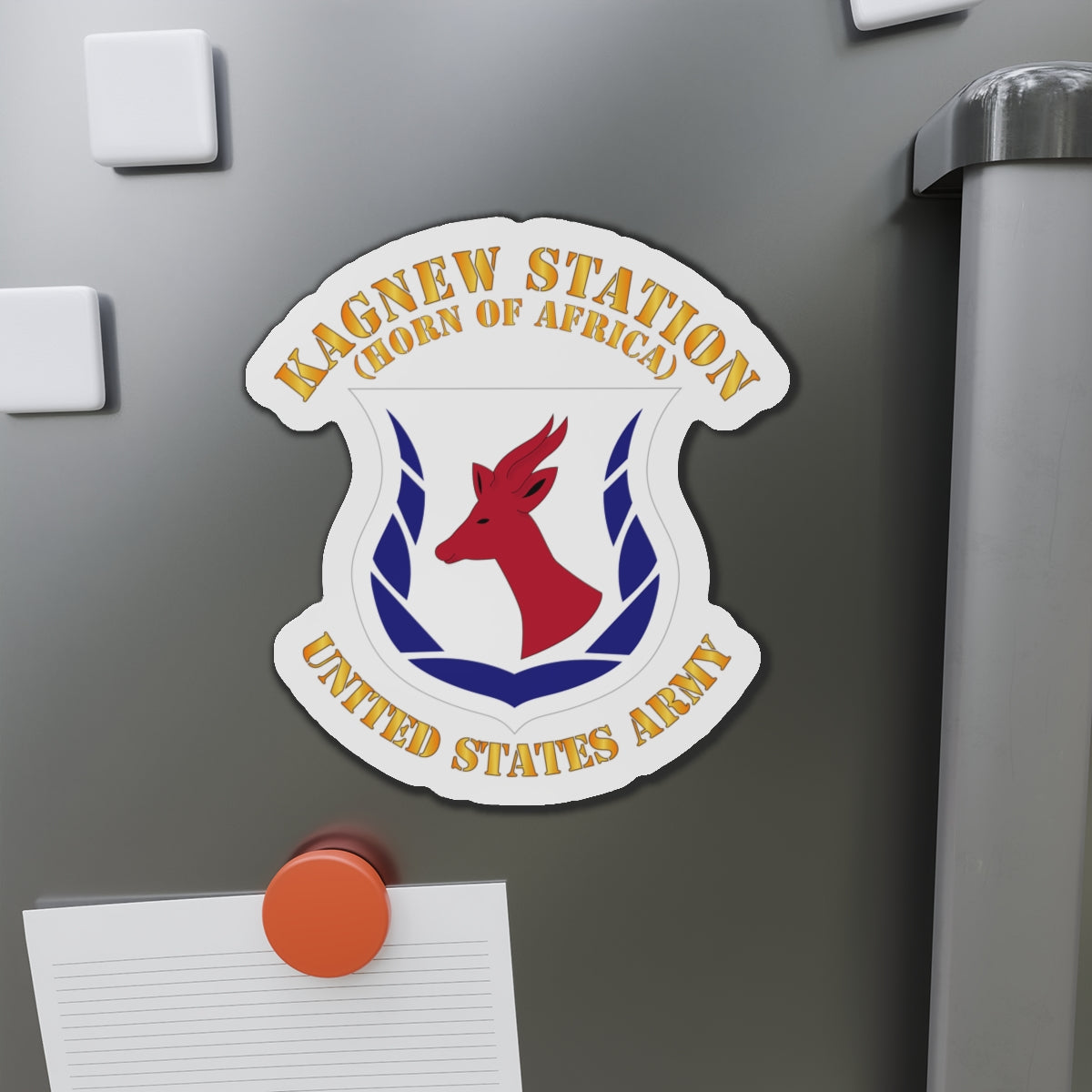 Die-Cut Magnets - Army - Kagnew Station - Horn of Africa