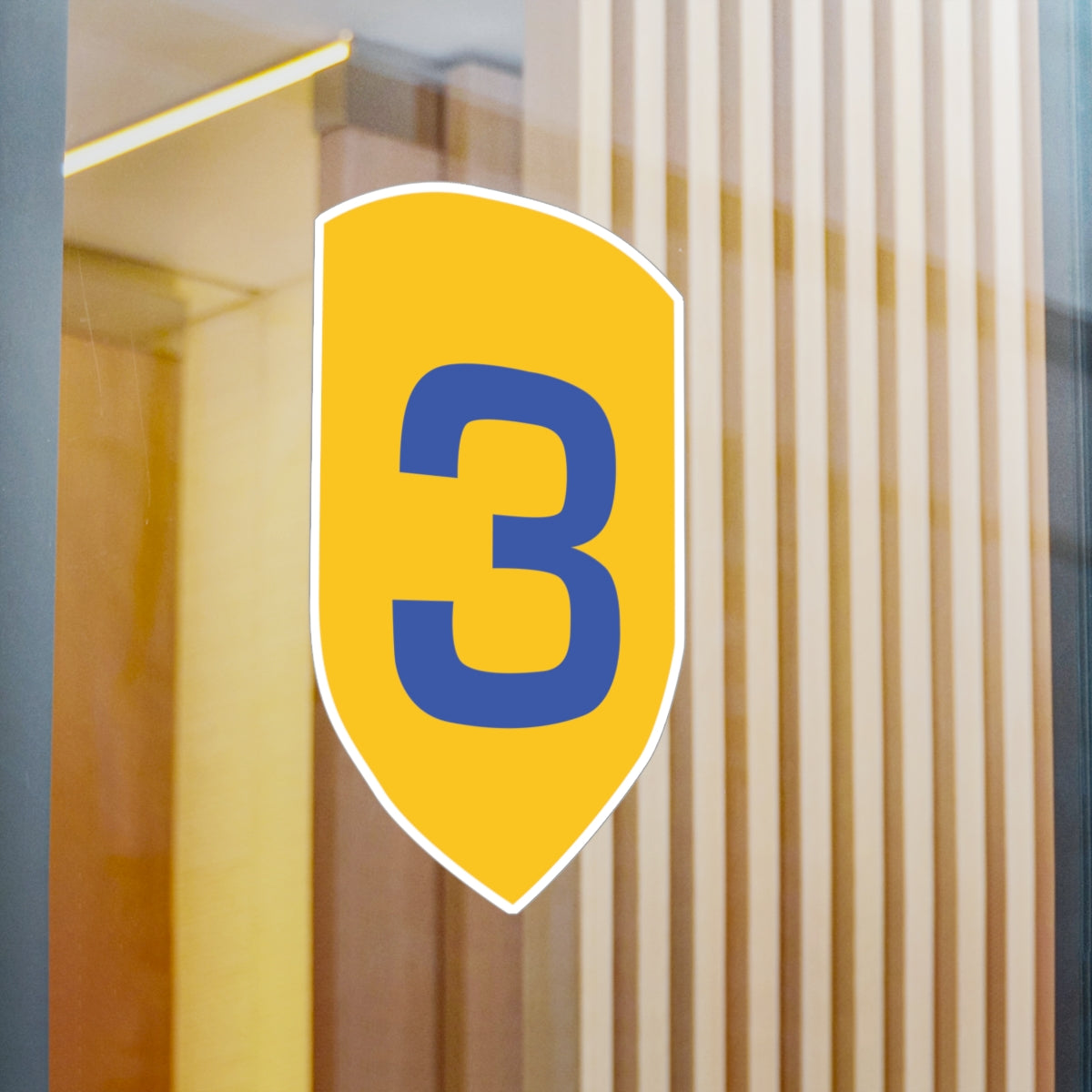 Kiss-Cut Vinyl Decals - SSI - 3rd Cavalry Division X 300