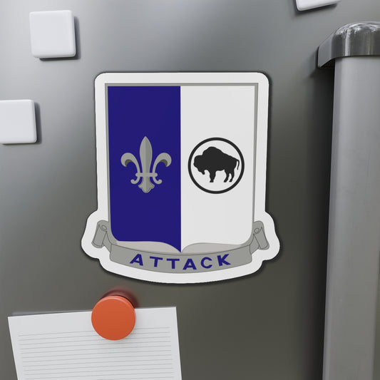 Die-Cut Magnets - Army - 371st Infantry Regiment - DUI (V0) wo Txt