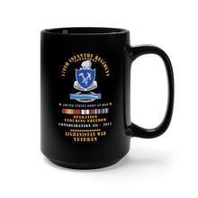 Load image into Gallery viewer, Black Mug 15oz - 179th Infantry Regiment - Tomahawks - Afghanistan - Consolidation III - 2011 w CIB -  OIF - AFGHAN SVC X 300
