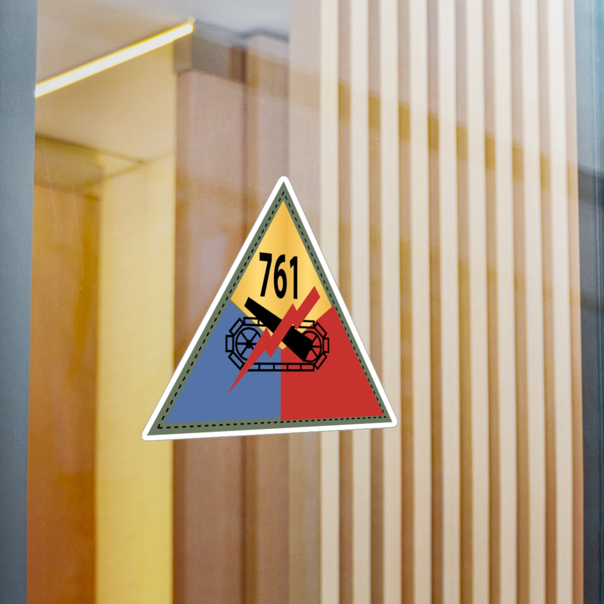 Kiss-Cut Vinyl Decals - SSI - 761st Tank Battalion X 300