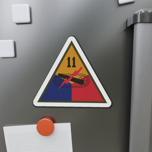 Die-Cut Magnets -SSI - 11th Armored Division X 300