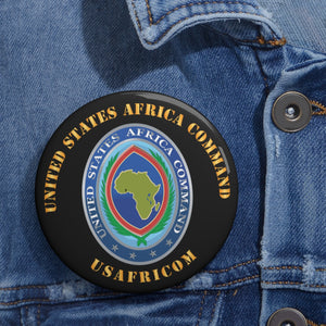 Custom Pin Buttons - Africa Command - DUI X 300