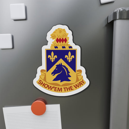 Die-Cut Magnets - Army  - 117th Cavalry Regiment wo Txt