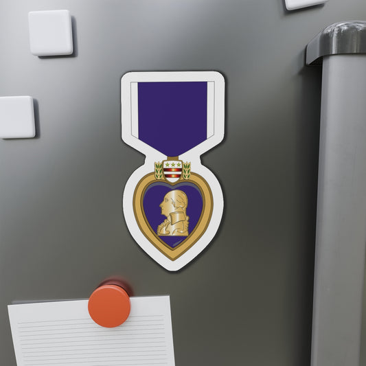 Die-Cut Magnets - Purple Heart wo Txt  X 300