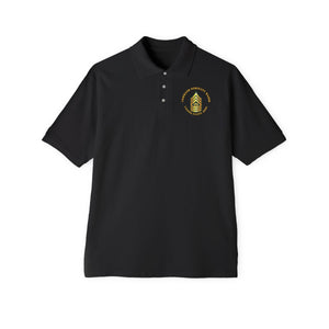 Men's Piqué Polo - Command Sergeant Major - CSM