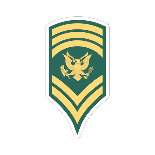 Kiss-Cut Stickers Army - Army - Enlisted - SPEC 9 - Specialist 9  - Std wo Txt X 300