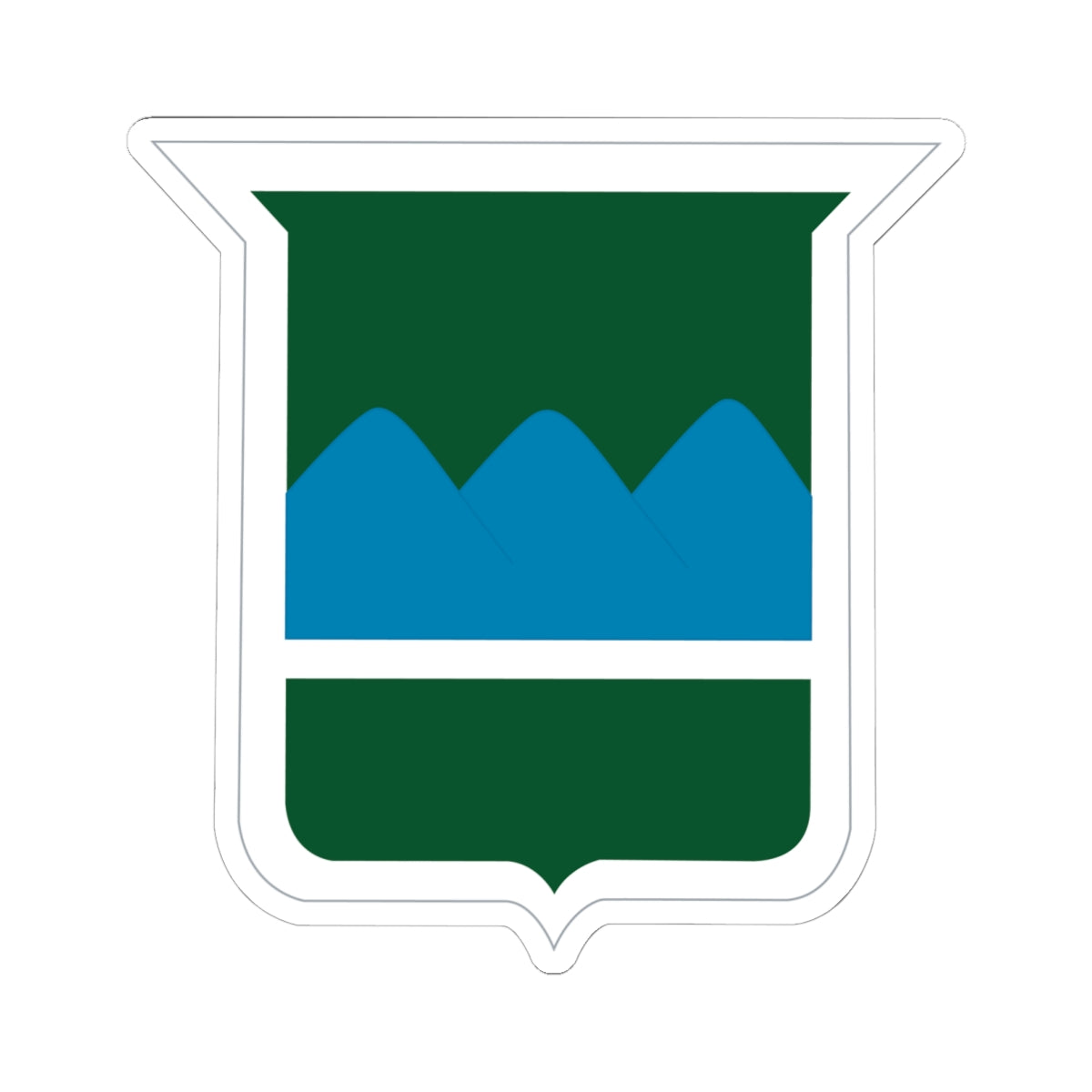 Kiss-Cut Stickers - SSI - 80th Infantry Division X 300
