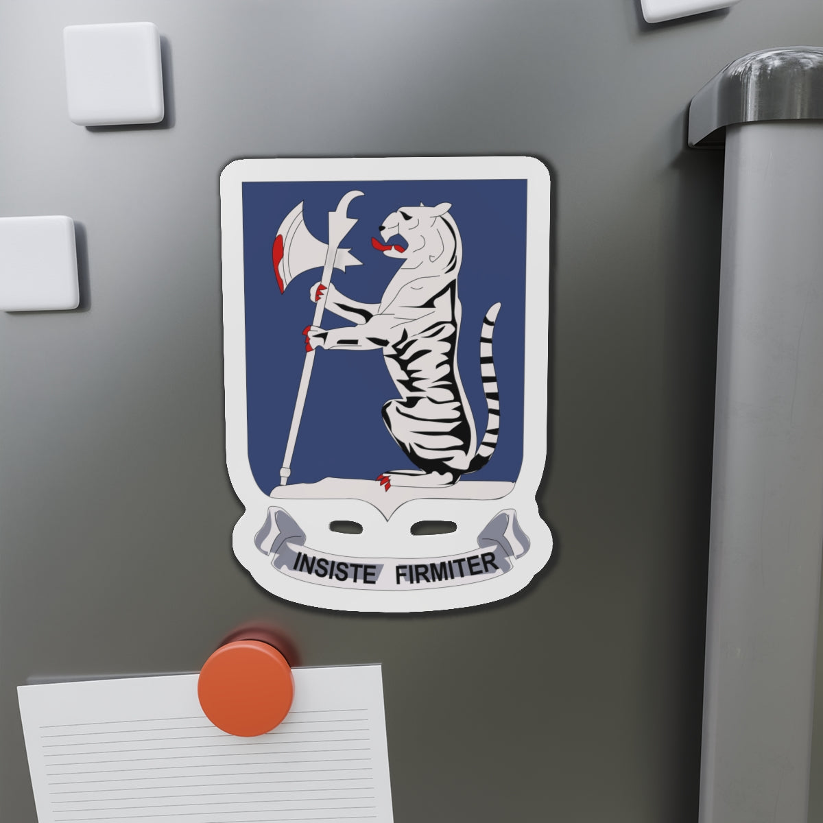 Die-Cut Magnets - Army  - 77th Armored Regiment wo Txt wo DS