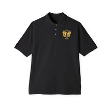 Load image into Gallery viewer, Men&#39;s Piqué Polo - Emblem - Warrant Officer - CW4 - Retired
