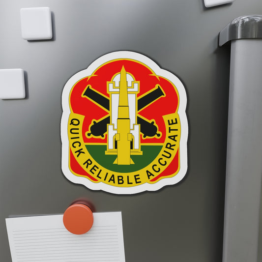 Die-Cut Magnets - Army - 56th Field Artillery Command - DUI wo txt