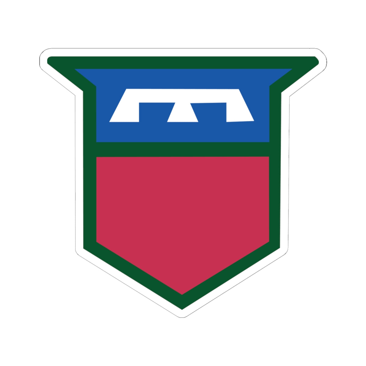 Kiss-Cut Stickers - SSI - 76th Infantry Division X 300